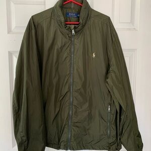 Men Ralph Lauren Polo Windbreaker Green